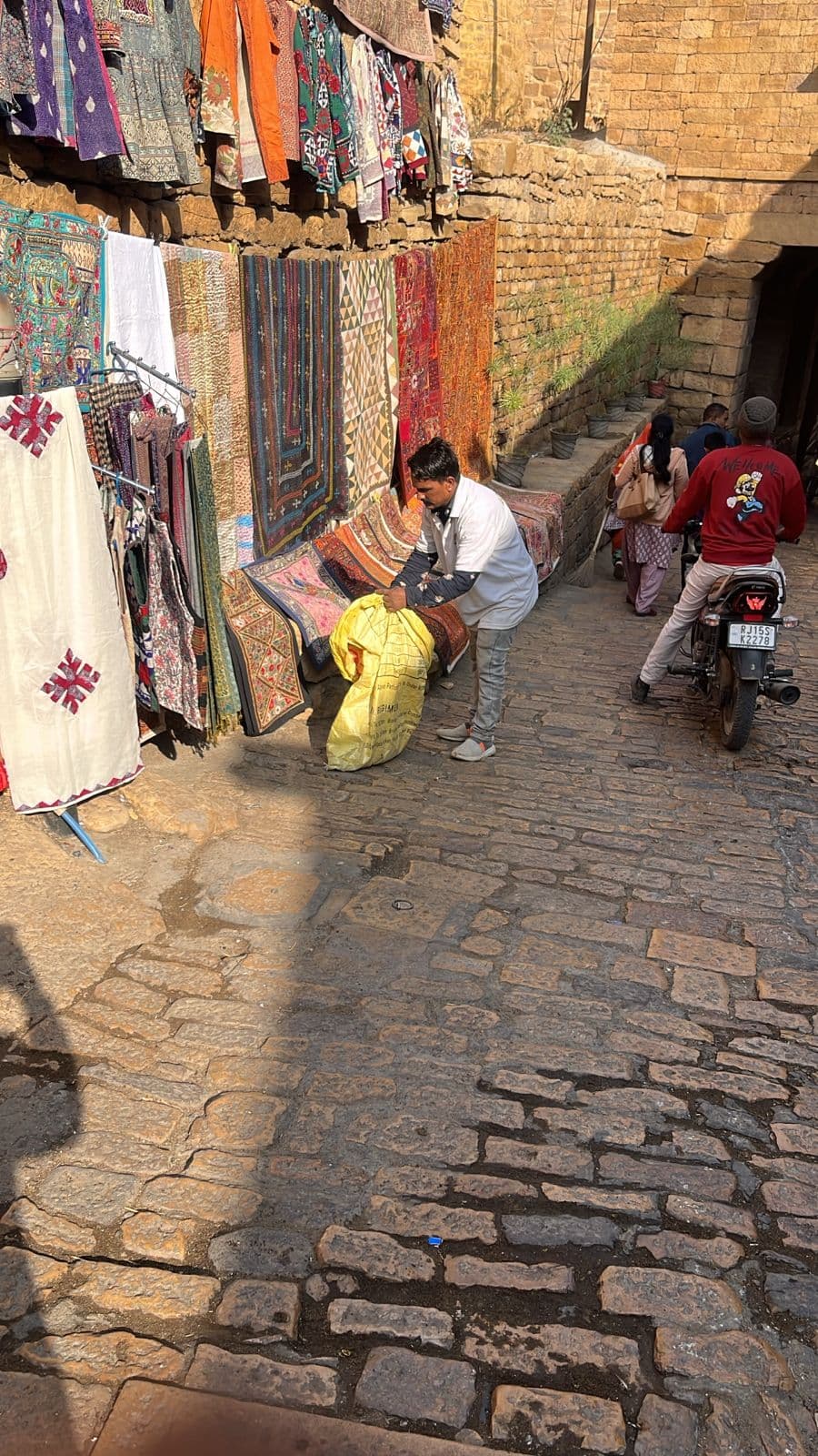 Clean Panchayat drive — volunteers at work