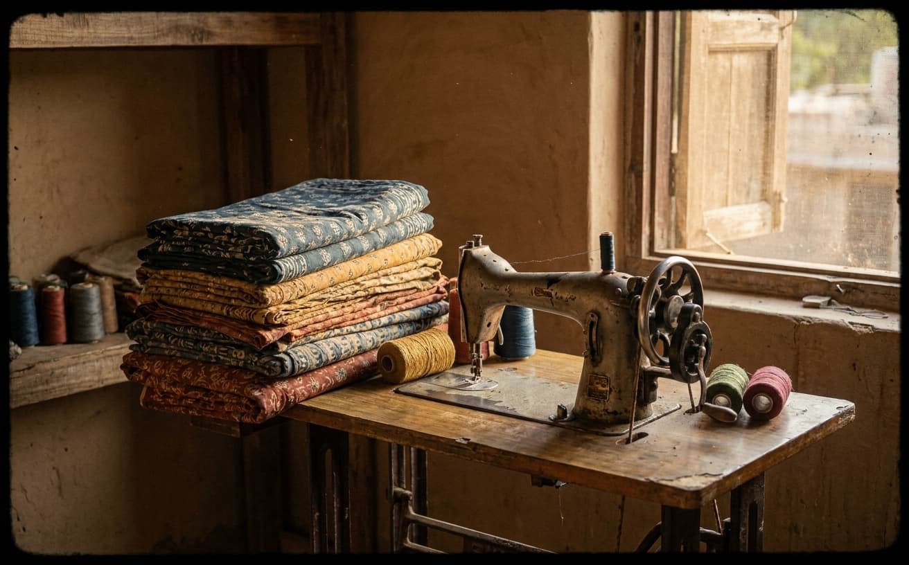Stitching & garment finishing